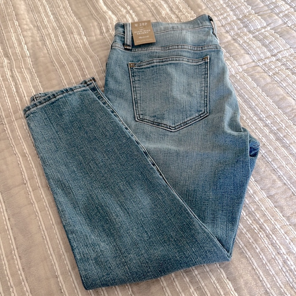 NWT Madewell Skinny Ankle Jeans